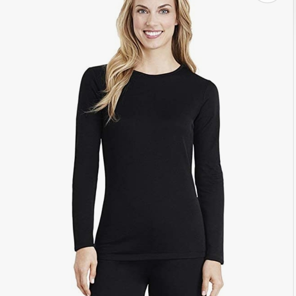 Cuddl Duds Fleecewear with Strtch Size M